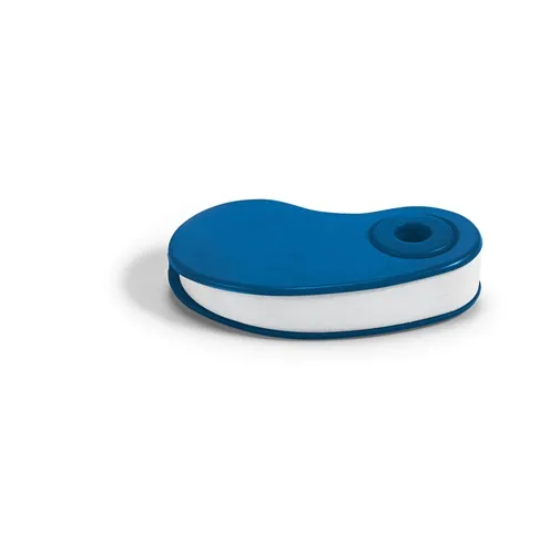blue SIZA. Goma de borrar TPR blanca con protector de PP