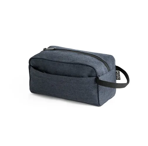 blue REPURPOSE BAG. Neceser fabricado en poliéster reciclado 600D