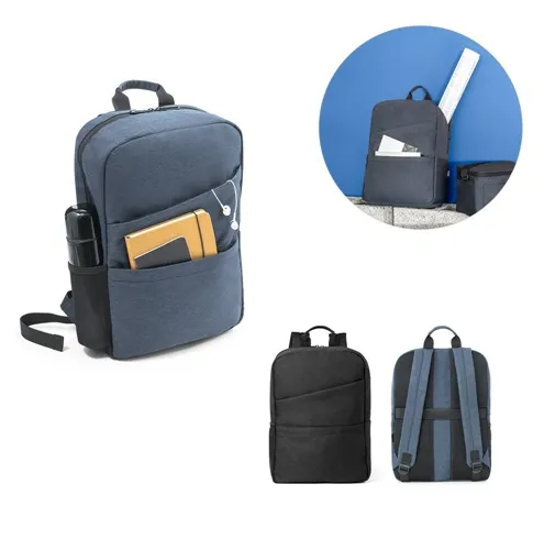 REPURPOSE BACKPACK. MOCHILA PARA PORTÁTIL 15.6 '' EN 600D POLIÉSTER RECICLADO