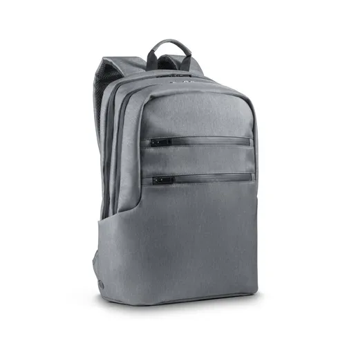 gris claro BROOKLYN. Mochila para portátil de 15 \'\'