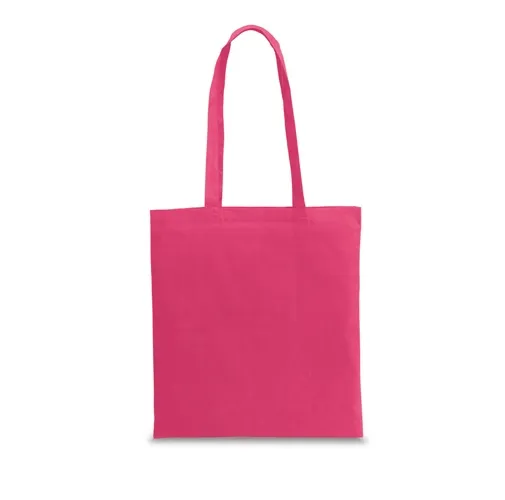 pink CAIRO. Bolsa en algodón reciclado (70%) y poliéster (30% rPET) (180 g/m²)