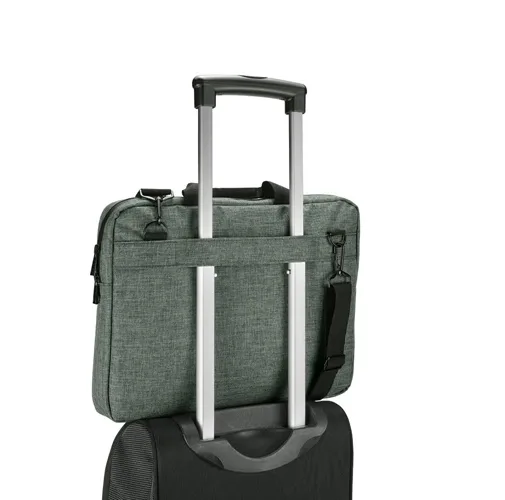 gray SHADES LAPTOP. Carpeta para portátil de 14\'\' en 600D