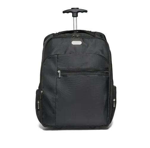 black AVENIR. Mochila trolley para portátil de 17\