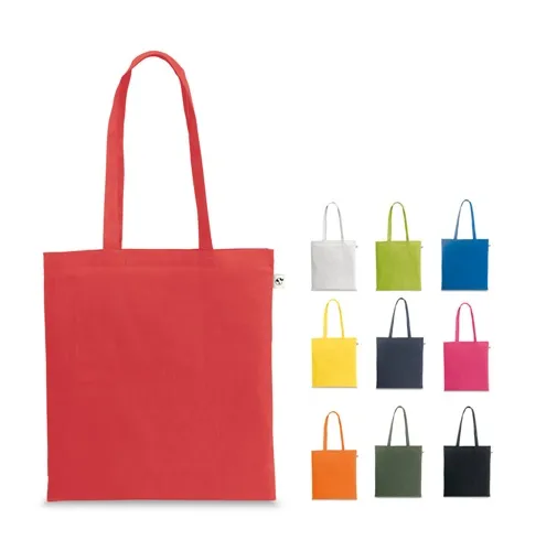 MEXICO. BOLSA FABRICADA EN ALGODÓN RECICLADO (70%) Y POLIÉSTER (30% RPET) (150 G/M²)