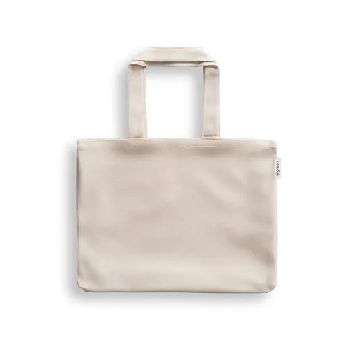natural claro PARMA. Bolsa de algodón (50%), algodón reciclado (30%) y poliéster (20% rPET) (280 g/m²)