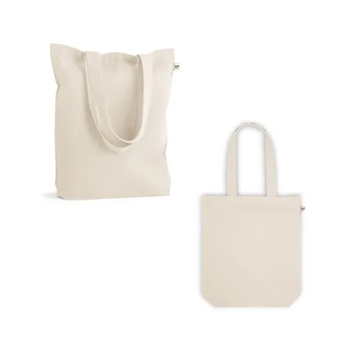 HARBOR. BOLSA DE ALGODÓN RECICLADO (70%) Y POLIÉSTER (30% RPET) (280 G/M²)