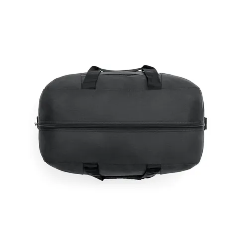 black ZIPPERS SPORT. Bolsa de deporte ejecutiva en jacquard 840D y 300D