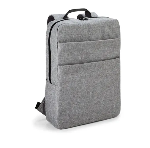 gris claro GRAPHS BPACK. Mochila para ordenador portátil fabricada en poliéster 600D de alta densidad 15\'6\