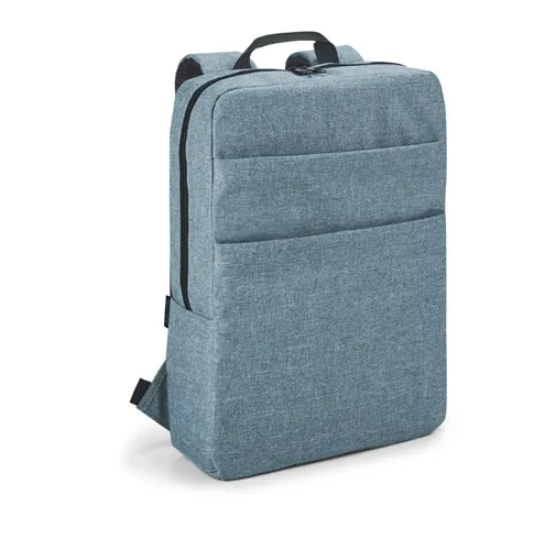 azul claro GRAPHS BPACK. Mochila para ordenador portátil fabricada en poliéster 600D de alta densidad 15\'6\