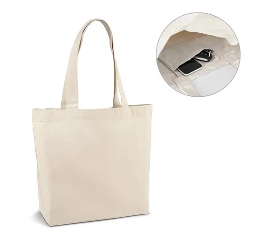 BETO. BOLSA DE LONA 100% ALGODÓN (280 G/M²)