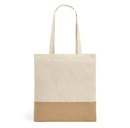 natural MERCAT. Bolsa de algodón 100% (160 g/m²)