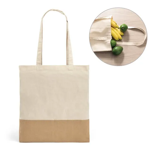 MERCAT. BOLSA DE ALGODÓN 100% (160 G/M²)