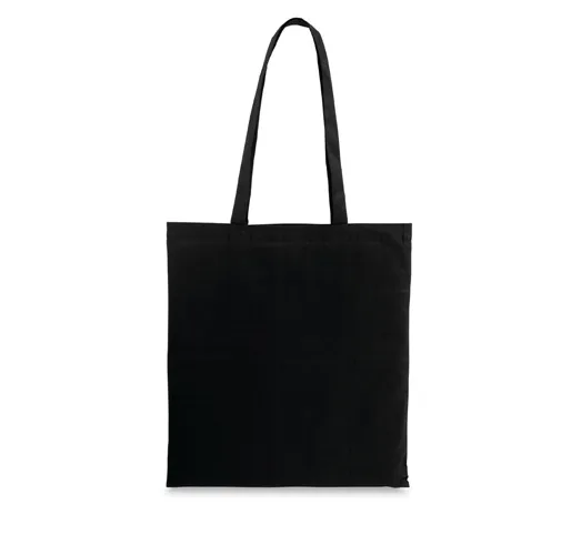 black WHARF. Bolsa de algodón 100% (100 g/m²)
