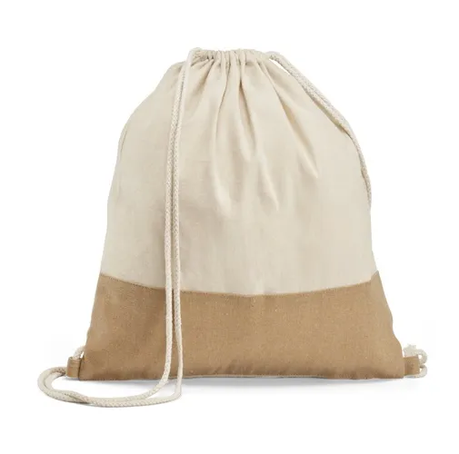 natural SABLON. Mochila 100% algodón (160 g/m²)