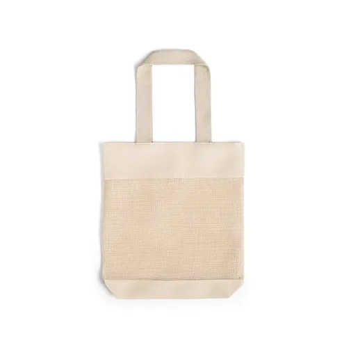 natural claro MUMBAI. Bolsa de algodón 100% (180 g/m²)