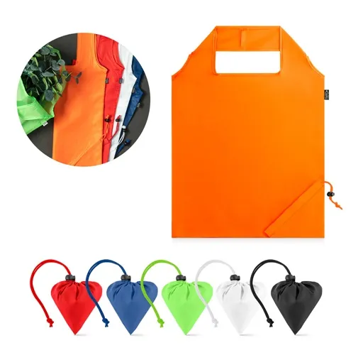 BEIRA. Bolsa plegable en 190T poliéster reciclado (100% rPET)