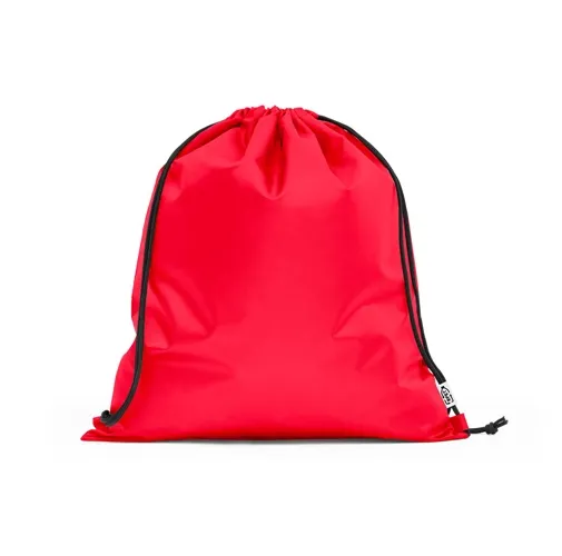 red PEMBA. Bolsa tipo mochila en 190T poliéster reciclado (100% rPET)