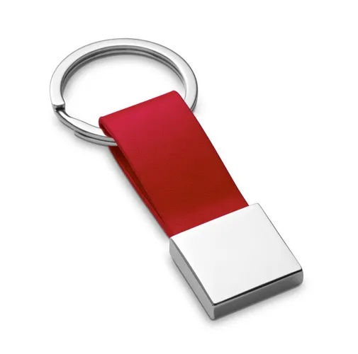 red BUMPER. Llavero de metal y PU