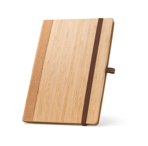 natural ORWELL. Cuaderno A5 realizado con hojas de bambú y corcho