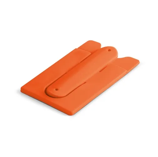 orange CARVER. Tarjetero y soporte para smartphone