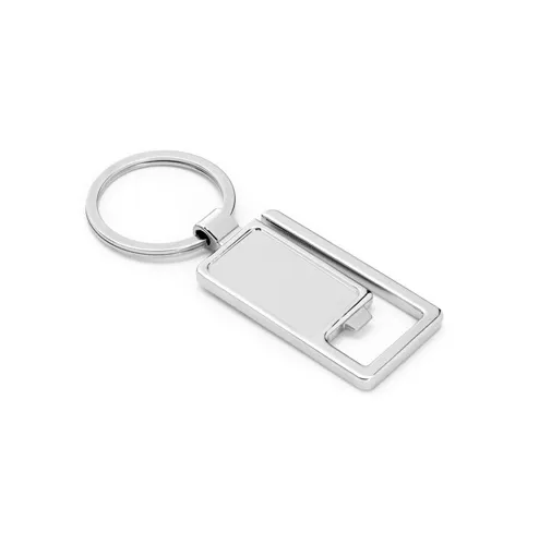 cromado RINGBOLT. Llavero de metal