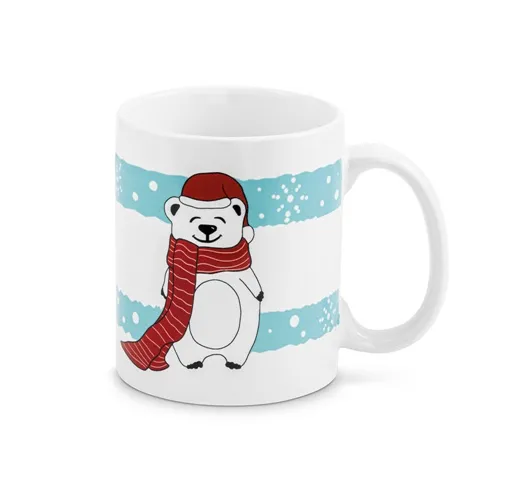 azul claro WESCOTT. Taza