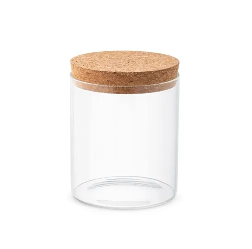 natural SPICE 700. Botella de vidrio de borosilicato con tapa de corcho 700ml