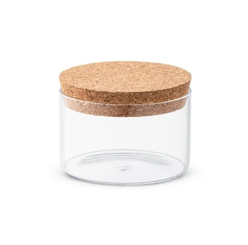 natural SPICE 380. Botella de vidrio de borosilicato con tapa de corcho 380ml
