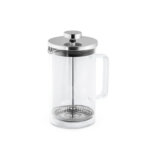 cromado JENSON. cafetera de cristal de 600ml