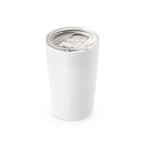 white SLIDER. Vaso de viaje de 380 mL