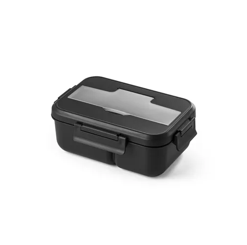 black PYRUS. Fiambrer. Caja hermética de PP de 1000 mL