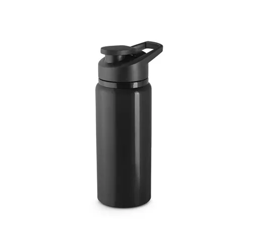 black SHAWN. botella deportiva de 90% aluminio reciclado 660 mL