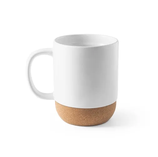 white RORY SUB. Taza de cerámica con revestimiento para sublimación 390 mL