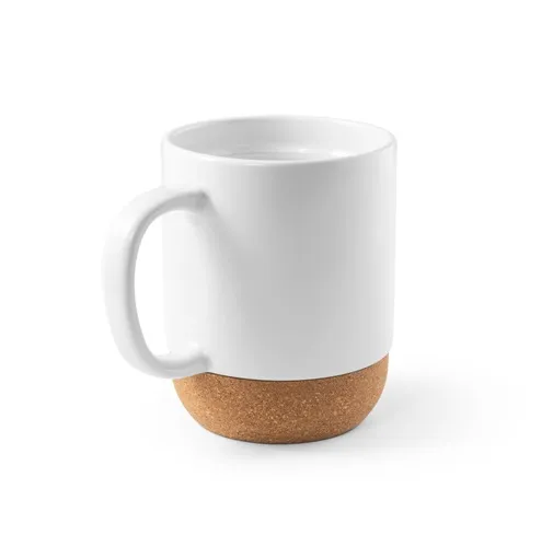 white RORY SUB. Taza de cerámica con revestimiento para sublimación 390 mL