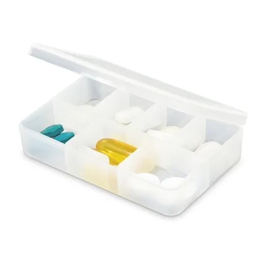 white JIMMY. Pastillero con 7 separadores