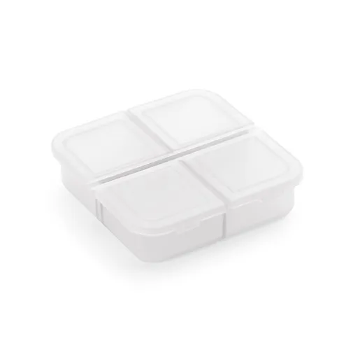 white ROBERTS. Pastillero con 4 separadores