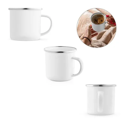 GOTZE SUB. TAZA ESMALTADA PARA SUBLIMACIÓN 350 ML