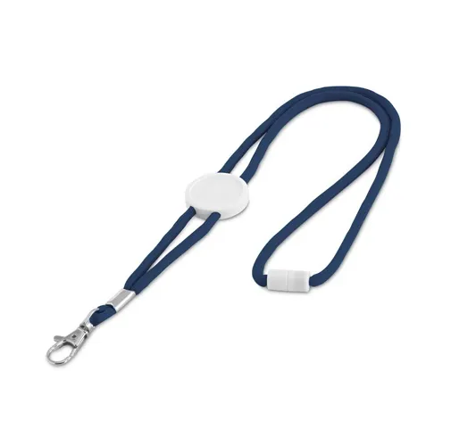 blue WEAVE. Lanyard tipo cordón y fabricado en poliéster