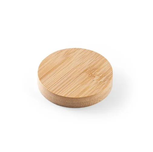 natural AMCHUR. Posavasos de bambú con desencapsulador