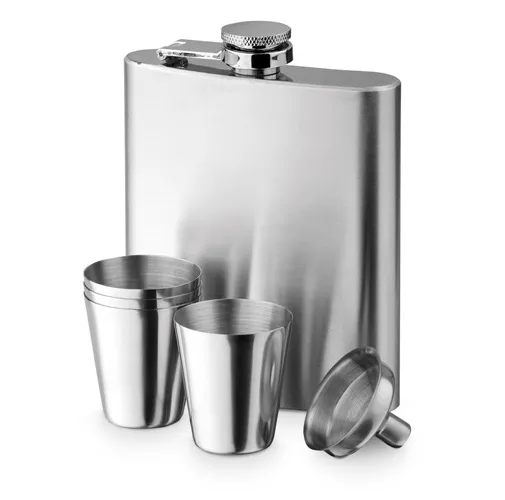 cromado NOVAK. Conjunto termo y tazas