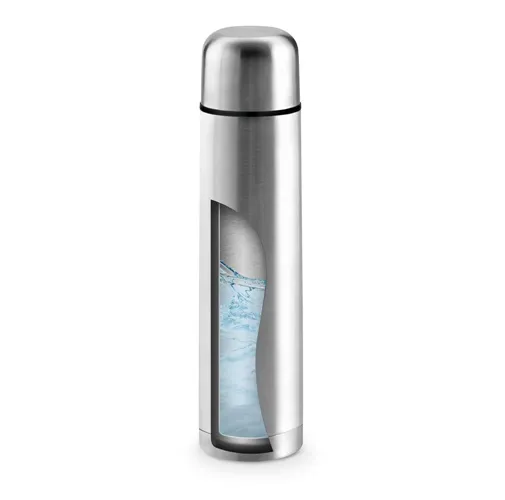 cromado LITER. Termo de 1000 mL