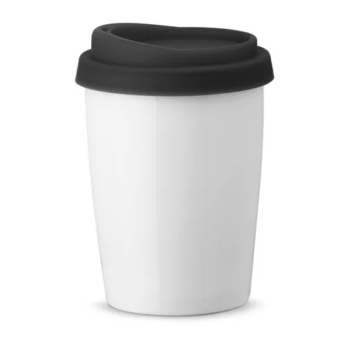 black DUWAL. Taza de viaje de 220 mL