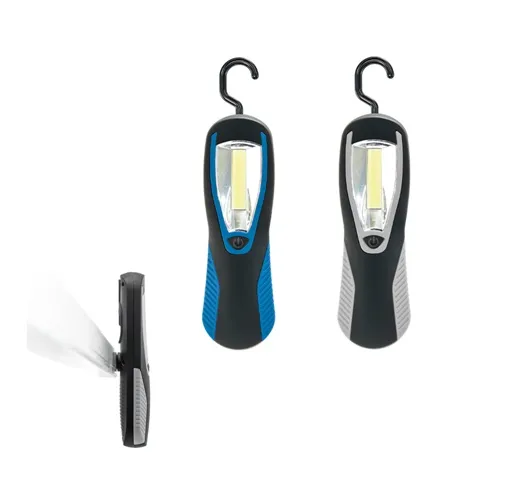 PAVIA. LINTERNA HECHA EN ABS, CON LED COB