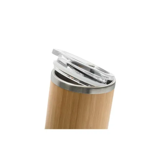 LYCKA. Vaso de bambú 350 mL