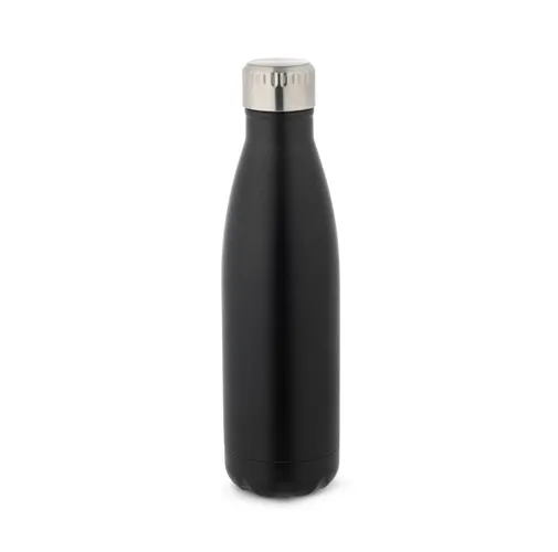black SHOW SATIN. Botella de acero inoxidable 500 mL