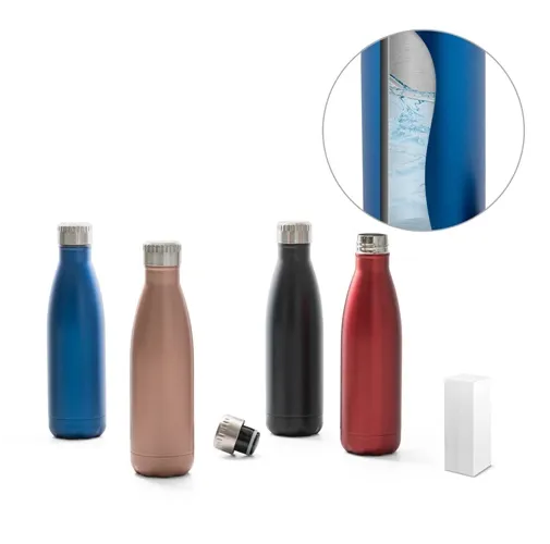 SHOW SATIN. BOTELLA DE ACERO INOXIDABLE 500 ML