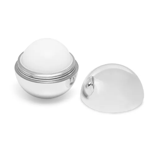 cromado ALBA. Protector labial suministrado en un envase de ABS
