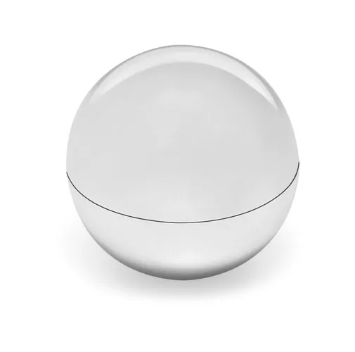 cromado ALBA. Protector labial suministrado en un envase de ABS
