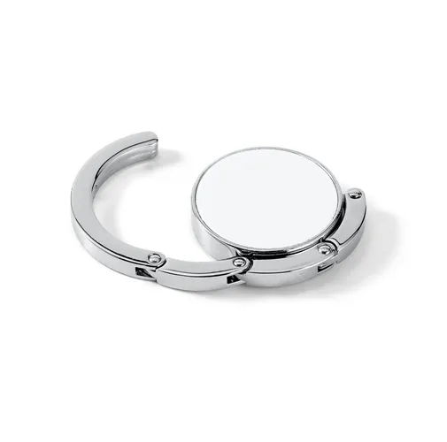 white FLORENCE. Soporte de bolso para mesa