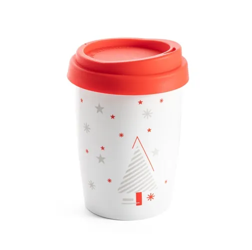 red HAZARD. Taza de viaje